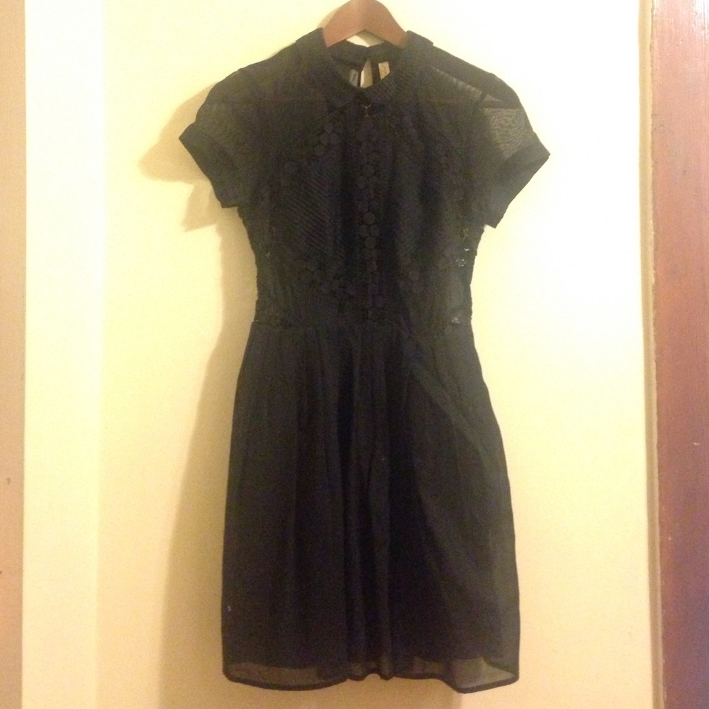 Black dress from Free People
